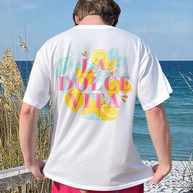La Dolce Vita Printed Men's T-shirt