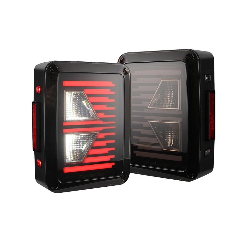

2x LED Car Taillights Brake Reversing Turn Signal Lamp for Jeep Wrangler JK, 501 Original
