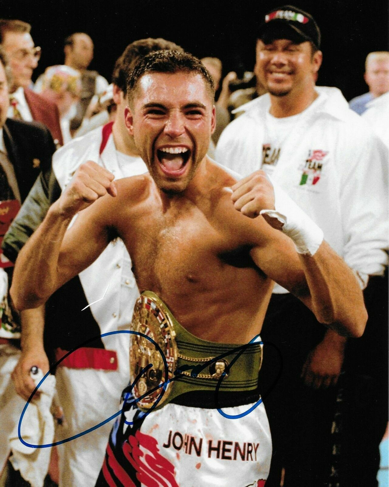 Oscar De La Hoya Autographed Signed 8x10 Photo Poster painting REPRINT