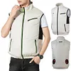 Cooling Vest Wearable Cooling Fan Vest Heat Resistant for Summer Camping Fishing