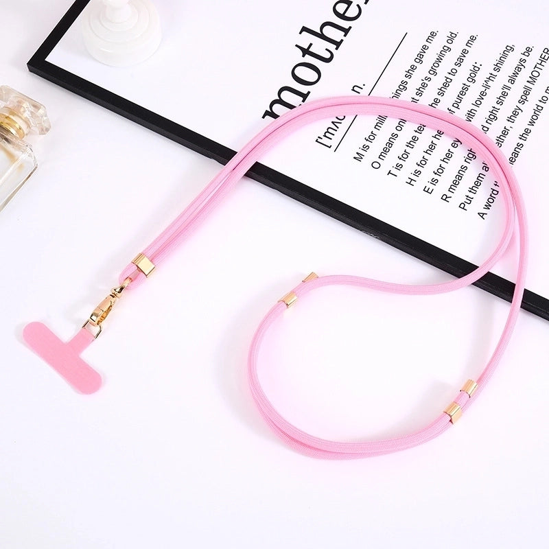 Minimalist Solid Color Nylon Mobile Phone Chain