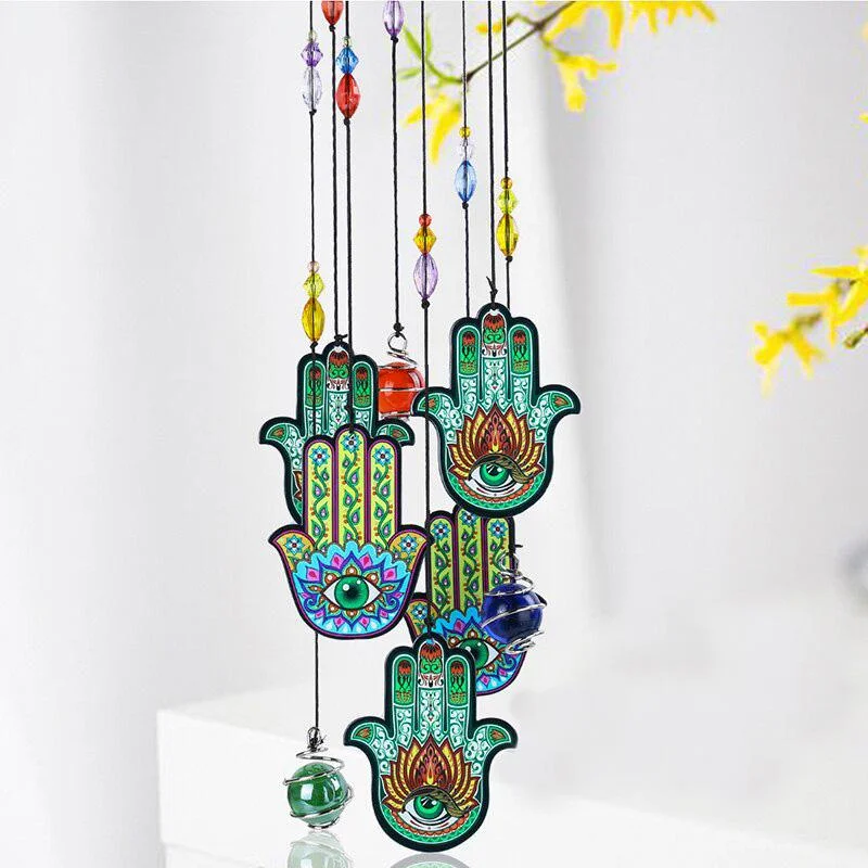 Hamsa Wind Chime