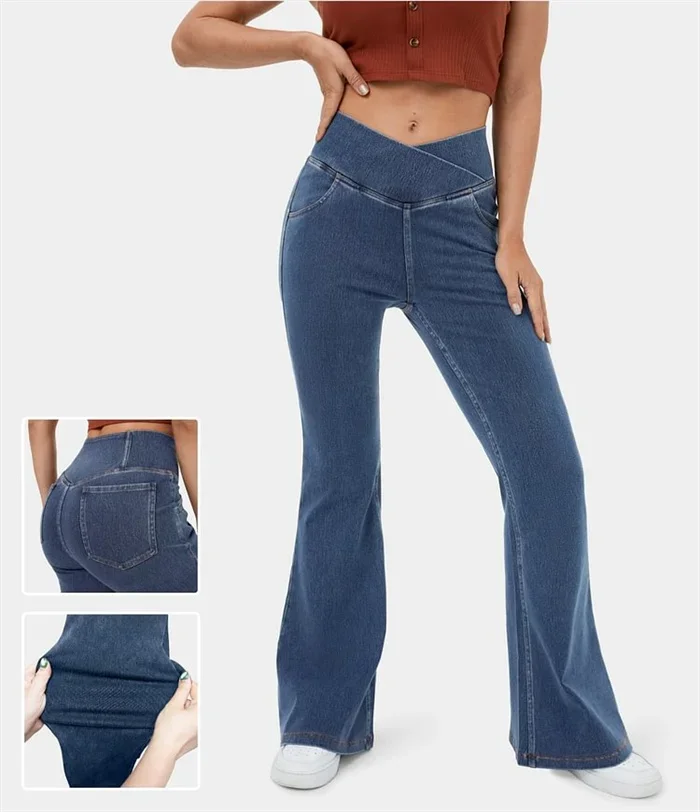 💖Hot sale-Stretchy Jeans High Waisted 