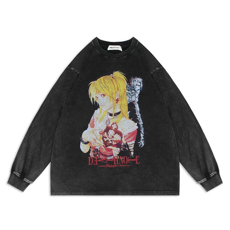 Pure Cotton Death Note Amane Misa Sweatshirt weebmemes