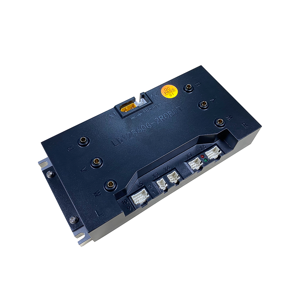 New model of brushless servo motor bldc motor driver  with two motors for agv and robots