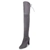 Women's Pointed Toe Over-the-knee Boots