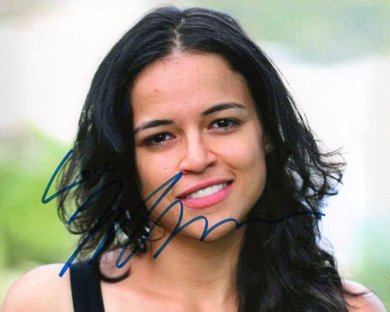 MICHELLE RODRIGUEZ AUTOGRAPHED SIGNED A4 PP POSTER Photo Poster painting PRINT 8