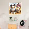 Sheepdog And Lamb-11CT Stamped Cross Stitch 40*40cm/15.75*15.75in
