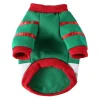 Pet Winter Christmas Snowman Dog Clothes Jacket Coat Puppy