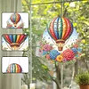 Hot Air Balloon Double Sided - 5D DIY Pendant