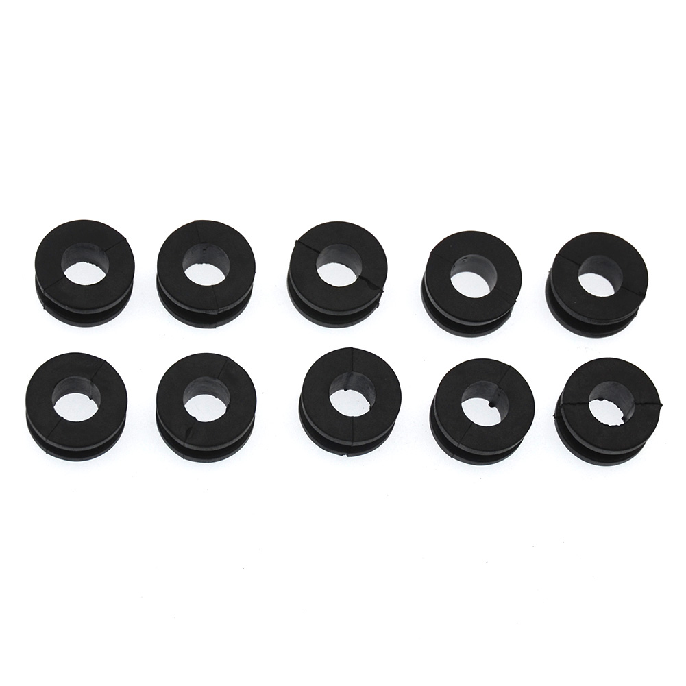 

10pcs Motorcycle Rubber Grommets for Motorbike Fairing Cowling Universal, 501 Original