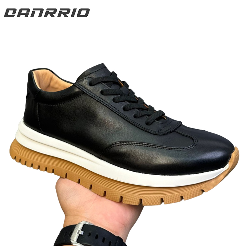 DANRRIO Handmade Retro Cowhide Casual Sneakers DANRRIO.COM DANRRIO