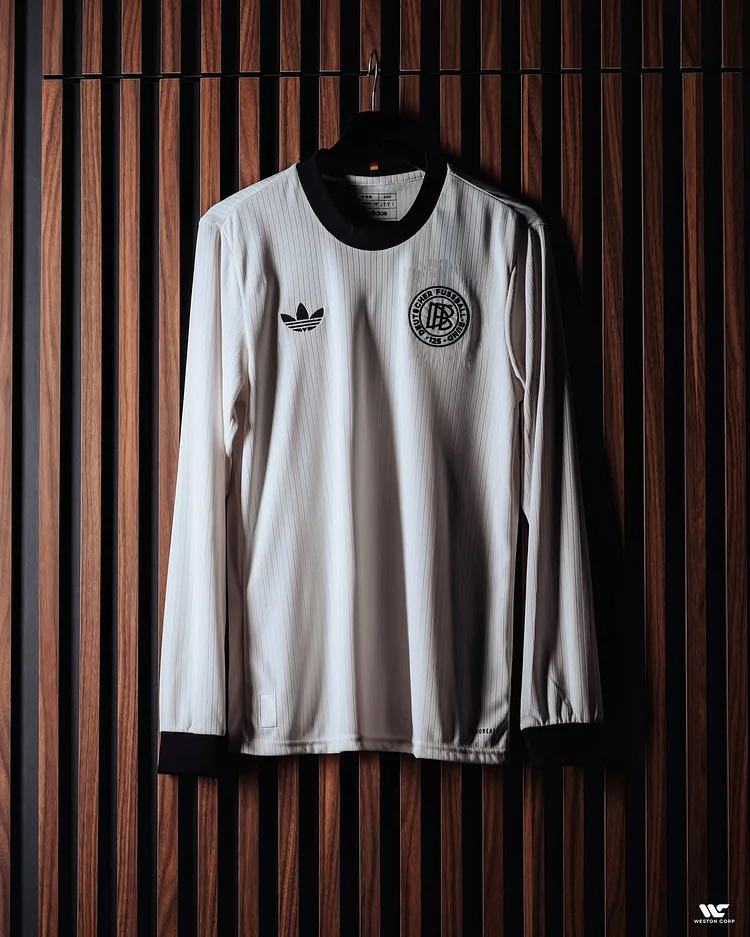 Fans 2025 Germany 125th Anniversary Commemorative Long Sleeve Football Jersey