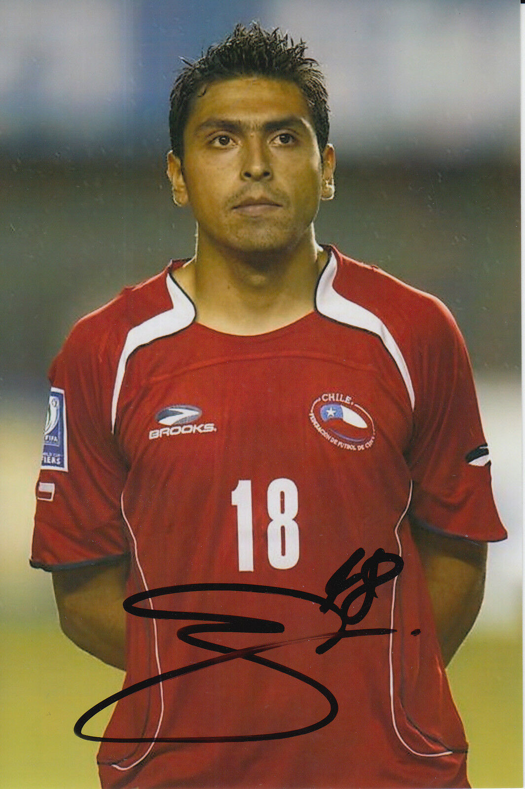 CHILE HAND SIGNED GONZALO JARA 6X4 Photo Poster painting 1.