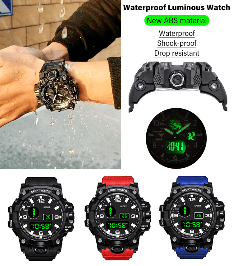 Multifunctional Outdoor Running Sports Electronic Watch