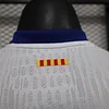 Joyfball 2025/2026 Player Version Barcelona Special Edition White Football Jersey 1:1 Thai Quality（The player version jersey is a bit tight, please pay attention to the size selection）