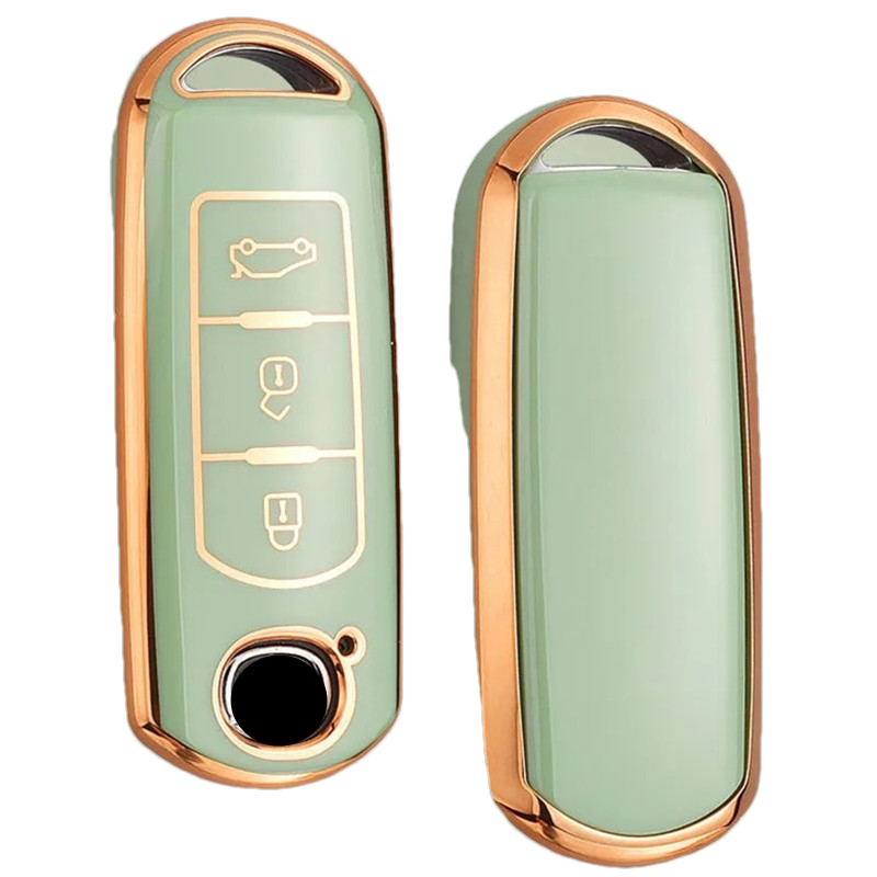 TPU 2 3 Button Car Remote Key Case Cover Shell for Mazda caesarcar dxncar