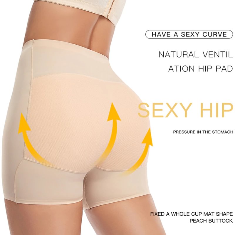 Billionm High Waist Fake Ass Panties Butt Lifter Padded Push Up Hip Enhancer Shapewear Body Shaper Shorts For Women Slimming Underwear