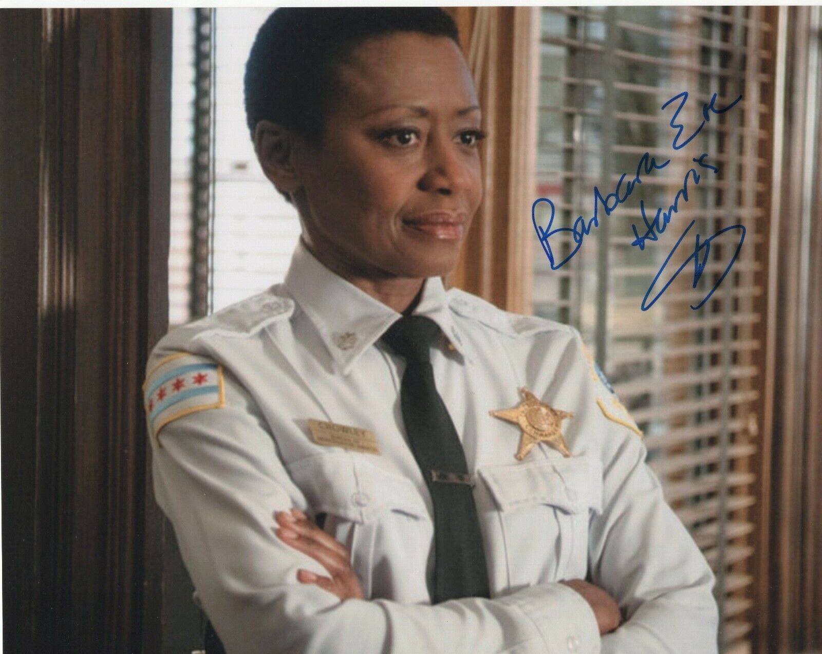 BARBARA EVE HARRIS SIGNED AUTOGRAPH 8X10 Photo Poster painting CHICAGO PD PRISON BREAK PROOF