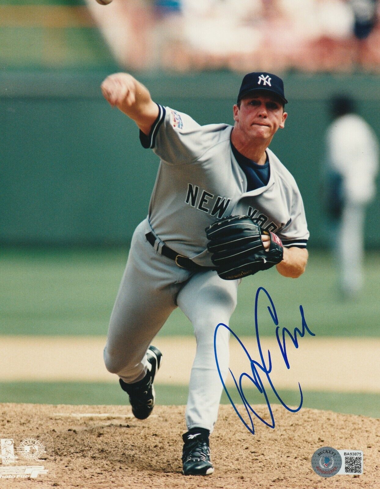 DAVID CONE Signed New York YANKEES 8x10 Photo Poster painting with Beckett COA (BAS)