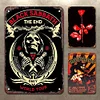 (US Only)3Pcs Vintage Black Sabbath Metal Tin Sign 2D Metal Wall Art Poster 30x40cm