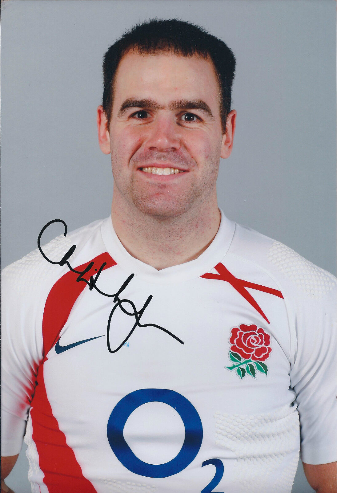 Charlie HODGSON Signed Autograph 12x8 Photo Poster painting AFTAL COA RUGBY England SARACENS