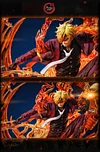 Vinsmoke Sanji vs Queen with LED - ONE PIECE Resin Statue - Fantasy Studios