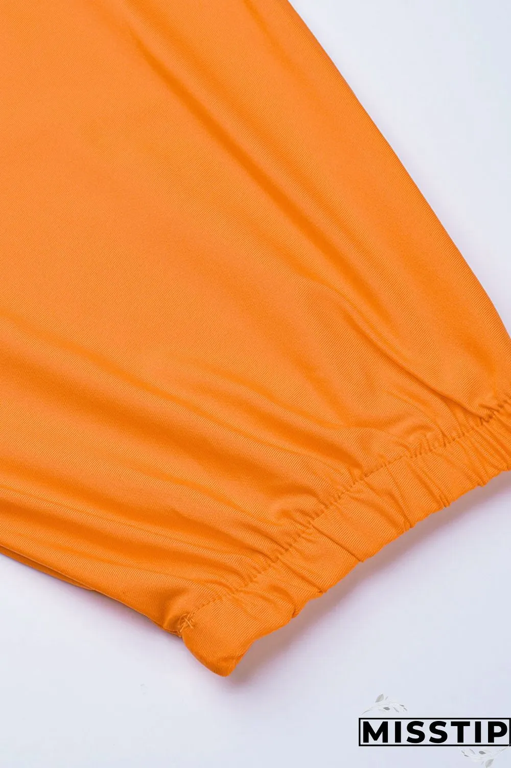 Green Fashion Casual Solid Asymmetrical Oblique Collar Plus Size Two Pieces