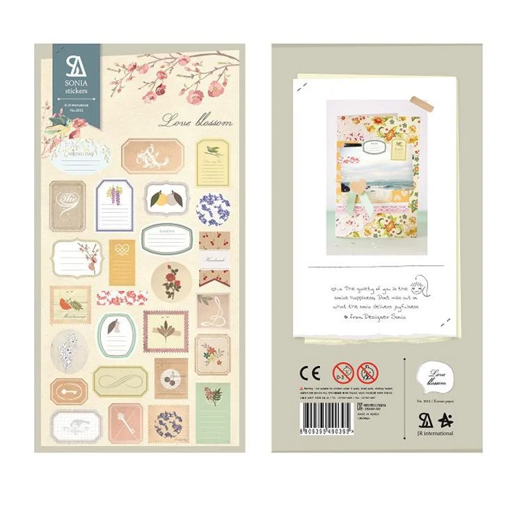 Suatelier Flower Whisper Sticker