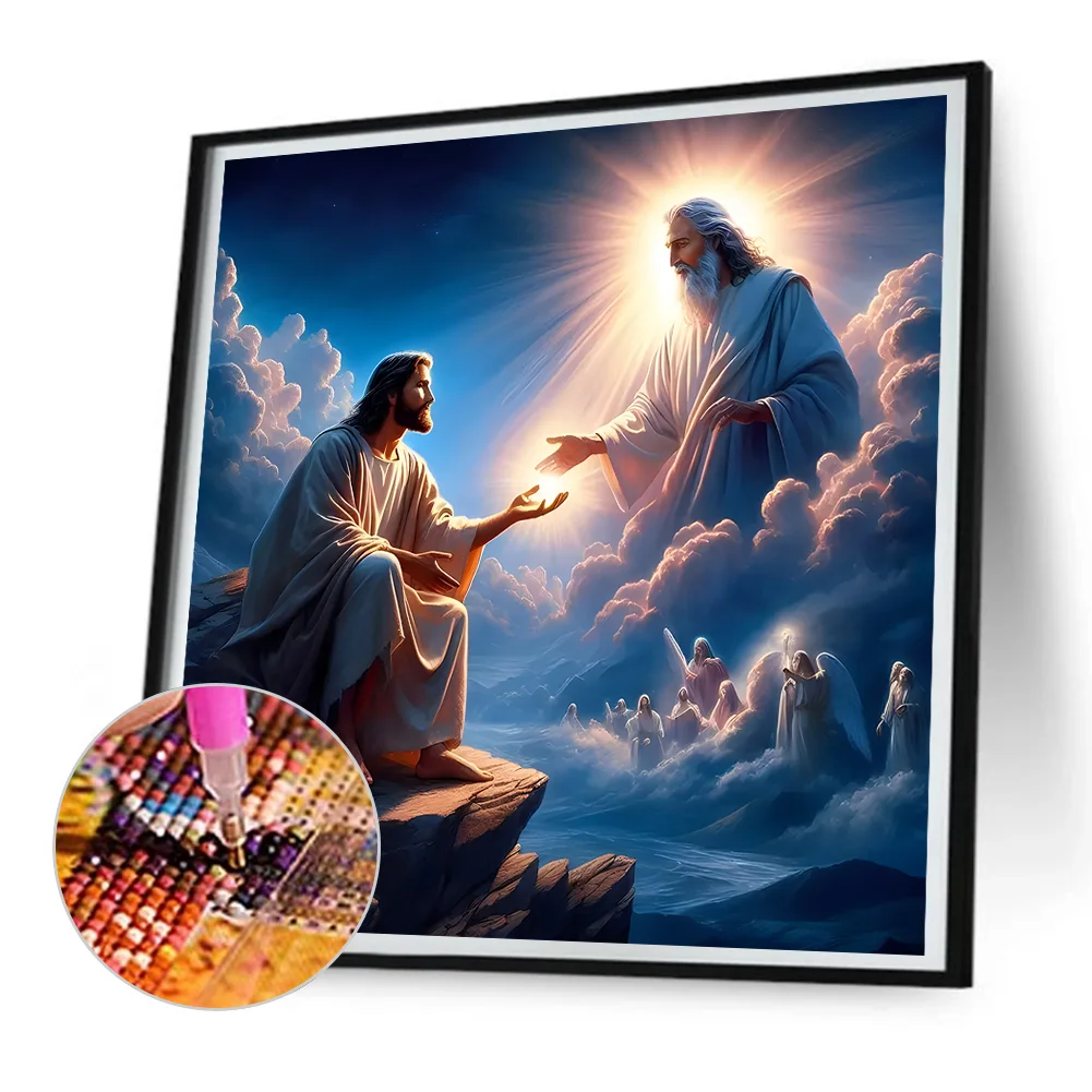 Diamond Painting - Full Round Drill - Jesus(Canvas|30*30cm)