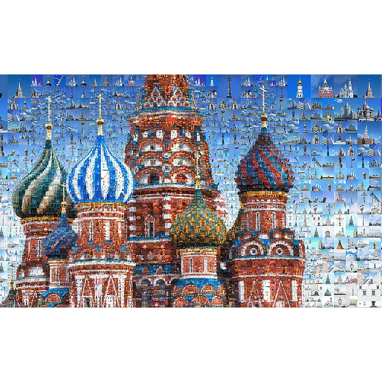 Ericpuzzle™ Ericpuzzle™St.Basil's Cathedral Wooden Puzzle