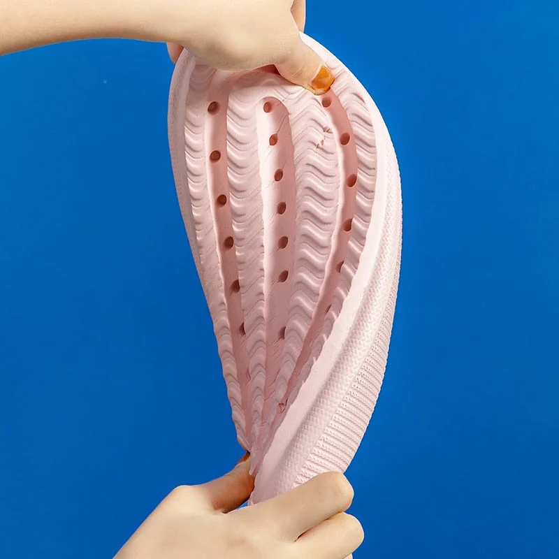 Brazil sava Women Thick Platform CLOUD Slippers Summer Beach Eva Soft Sole Slide Sandals Leisure Men Ladies Indoor Bathroom