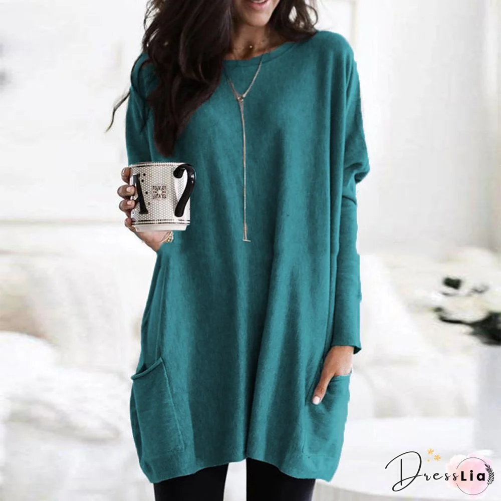 Cotton-Blend Long Sleeve Casual Hoodies & Sweatshirts