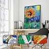 Diamond Painting DIY Kreuz Sonnenblume teilweise spezielle Form Bohrer (x060)