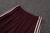 Joyfball 2025/2026 Bayern Munich Half-Pull Training Suit Dark Red Retro Version Football Shirt 1:1 Thai Quality