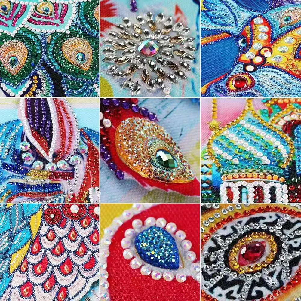 Special Shape Diamond Painting 40*30cm - Owl