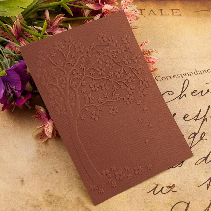 Trees print DIY Plastic Embossing Folders for DIY Scrapbooking Paper Craft/Card Making Decoration Supplies