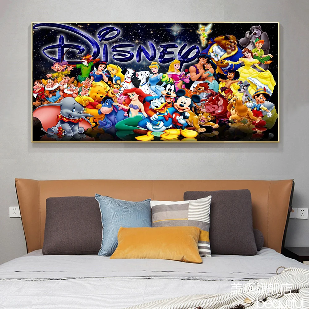 Diamond Painting - Full Round Drill - Disney Characters(75*45cm)