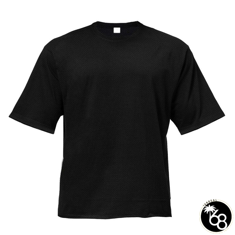 Men's V-Neck Short Sleeve Quick Dry Compression Gym Wear T-Shirt | 168DEAL