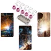 30pcs Electrode Tip Nozzle Kit Replacement Welding Nozzle for CUT60 LGK60 P-60