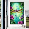 (US Only)5D DIY Full Square Drill Diamond Painting Dragonfly Animal Series Decor 50x75cm