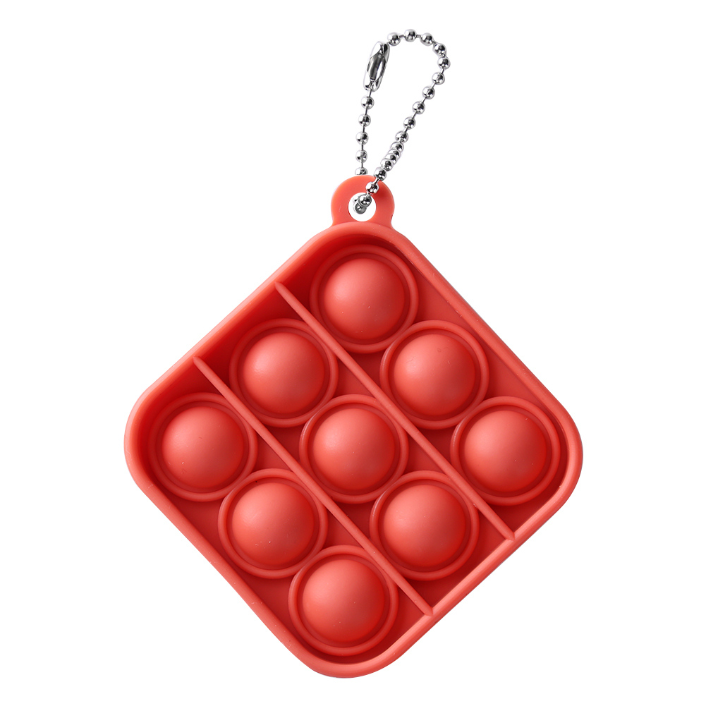 

Dark Red - Keychain Pendant, 501 Original
