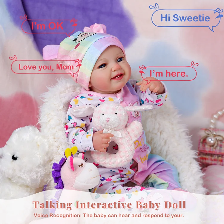 Newborn Baby My Sweet Love Breathing Interactive Baby Doll