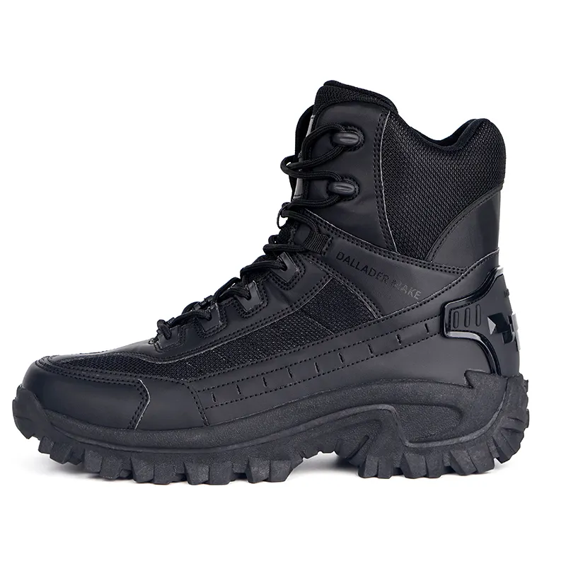 Men's Work Combat Boots Waterproof Non-Slip Warm Army Boots Work Boots (Thickened Version & Insulated Version)