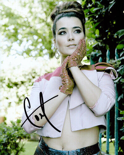 Autographed Photo Poster painting Cote De Pablo Signed 8 x 10