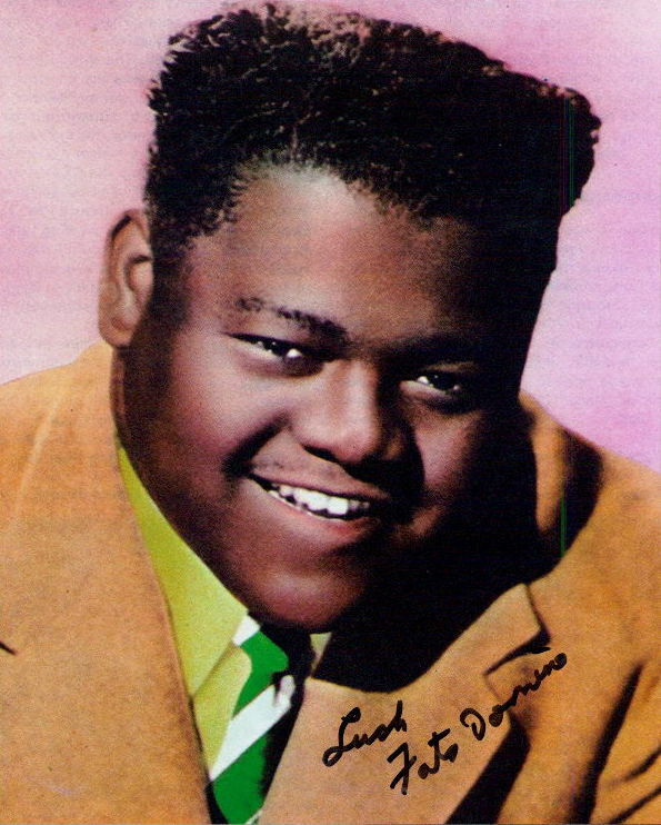 Fats Domino signed 8x10 Photo Poster painting In-person