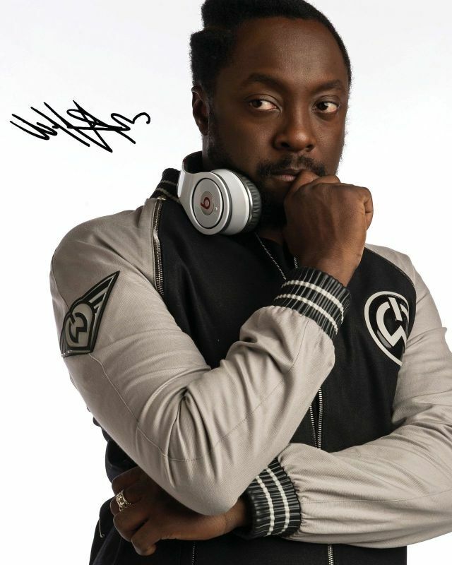 Will.i.am Autograph Signed Photo Poster painting Print 2