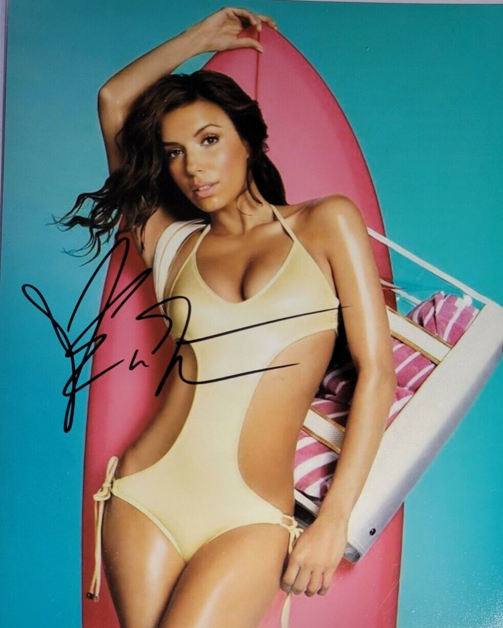 Eva Longoria Authentic Autographed 8x10 Photo Poster painting w/ COA