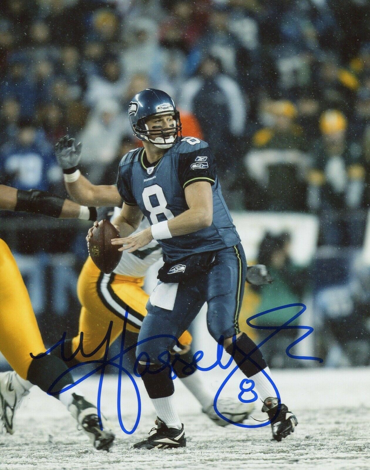 Matt Hasselbeck Autographed Signed 8x10 Photo Poster painting ( Seahawks ) REPRINT