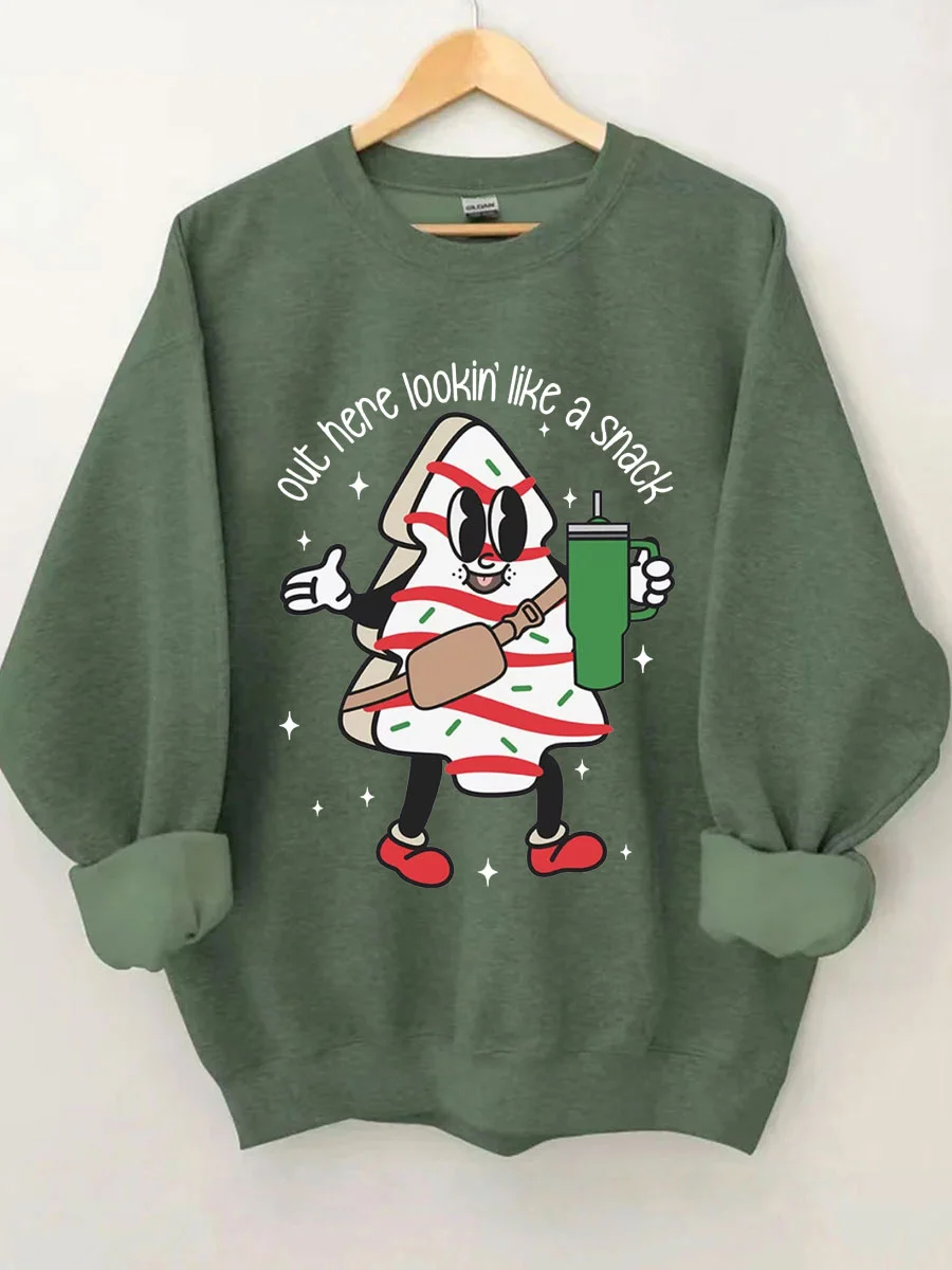 Out Here Lookin Like A Snack Sweatshirt